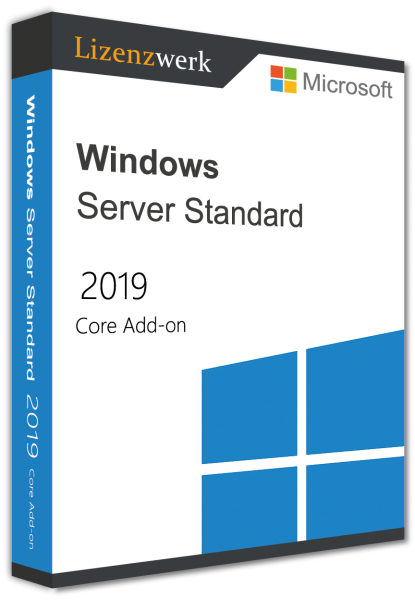 Core Addon-Erweiterungslizenz | Windows Server 2019 Standard